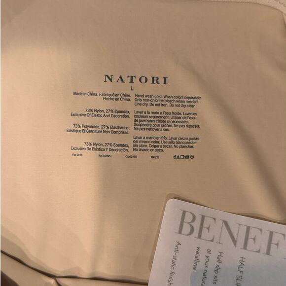 NWT Natori Benefit Half Slip Size Large - Picture 4 of 5